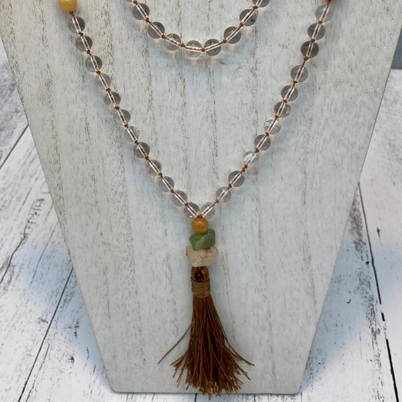 108 Bead Gemstone Mala - Picture 1 of 3